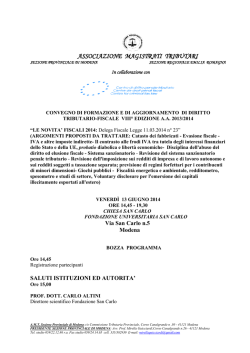 ASSOCIAZIONE MAGISTRATI TRIBUTARI