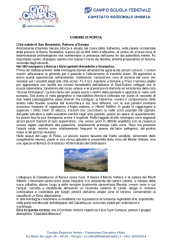 Gym Campus - Comitato Regionale Umbria