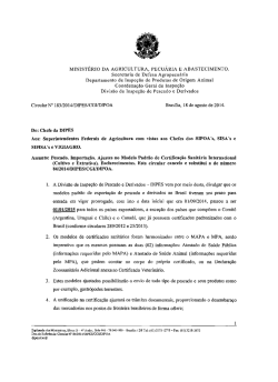 Circular N&deg; 183 /20 l4/DIPES/CGI/DIPOA