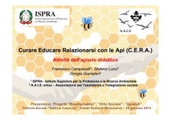 Curare Educare Relazionarsi con le Api ( Curare Educare