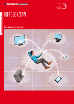 OLTRE LE NETAPI - Telecom Italia