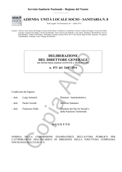 delibera commissione Oncologia 2014
