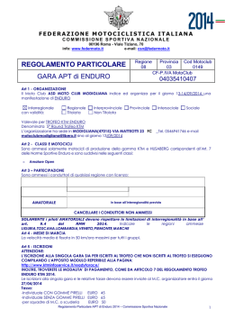 R P  APT MODIGLIANA TROFEO KTM 2014