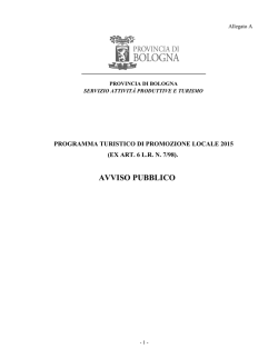 All_A Bando 2015 - Provincia di Bologna