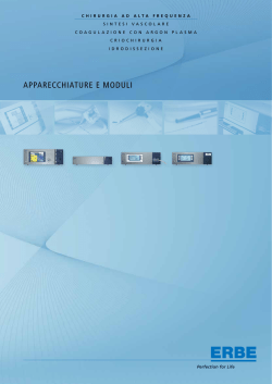 APPARECCHIATURE E MODULI