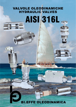 AISI 316L - Oleodinamica Bi.Effe (S.R.L.)
