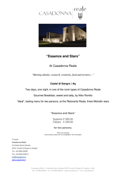 “Essence and Stars”