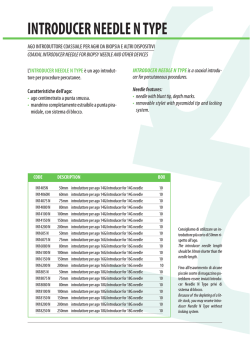 INTRODUCER NEEDLE N TYPE