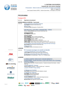 PROGRAMMA - A2A Reti Gas