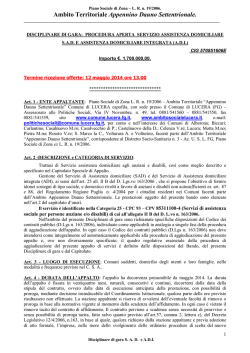 Ambito Territoriale Appennino Dauno Settentrionale.