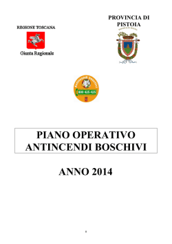Piano Aib Provincia di Pistoia