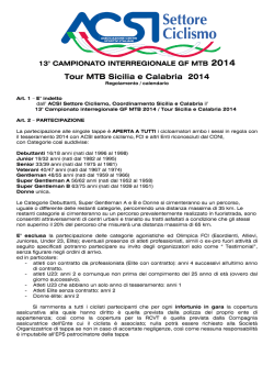 (Regolamento 13&deg; Camp. Interregionale GF 2014 rev.1)