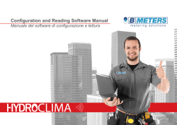 Configuration and Reading Software Manual