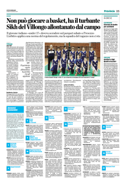 Basket a Presezzo