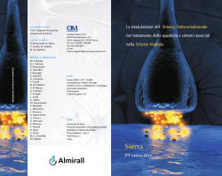 La modulazione del sistema endocannabinoide nel trattamento