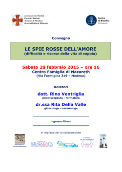 clicca qui - Centro Culturale Il Faro Modena