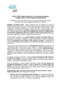 OLTA o TMC? Sette motivi per cui conviene prenotare i viaggi d