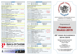 29 Pgm FEB MAR - Universit&agrave; Adulti Anziani