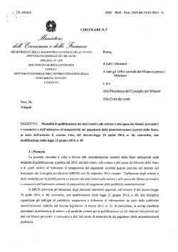 pdf La circolare della Ragioneria dello Stato n. 3/2015