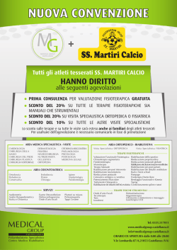 sconto del 20% - SS Martiri