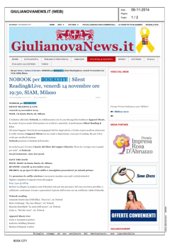 08/11/2014 Giulianova News