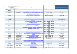 Nuovi libri giugno 2014: Scienze Accedi al Catalogo Bibliografico