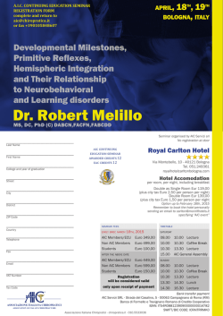 Form - Swiss Chiropractic Academy