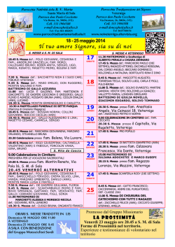 Anteprima - Parrocchia di Santa Maria di Sala