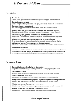 Il Profumo del Mare... - Ristorante La Vetrata