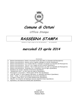 e - Comune di Ostuni