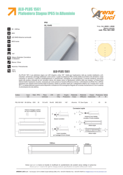 ALU-PLUS 1561 Plafoniera Stagna IP65 In Alluminio