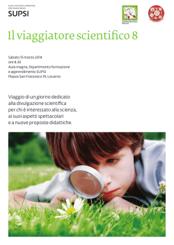 Scarica il programma della giornata