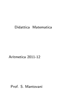 Laurea magistrale in Scienze della Natura