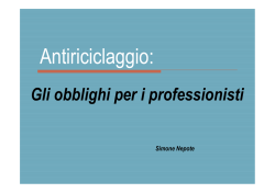 Slides a cura del Dott. Nepote