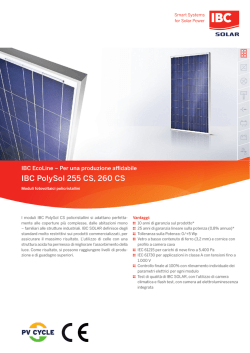 IBC PolySol 255 CS, 260 CS