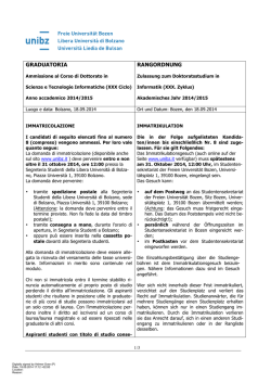 CS Rangliste PhD 2014_DEF - Freie Universit&auml;t Bozen