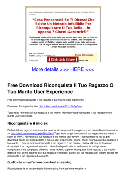 Free Download Riconquista Il Tuo Ragazzo O Tuo Marito User