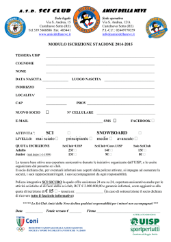 A.s.d. Sci Club AMICI DELLA NEVE