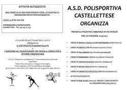 A.S.D. POLISPORTIVA CASTELLETTESE