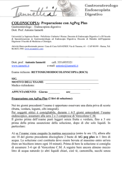 PREPARAZIONE COLONSCOPIA-AGPEG-PLUS
