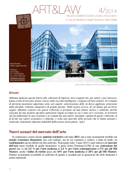 Arte e impresa. Le Corporate Art Collections e i