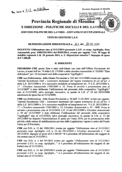 D.D. 312 N 127 - Provincia Regionale di Messina