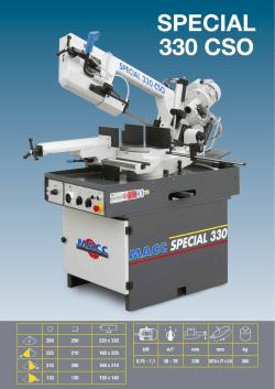 SPECIAL 330 CSO - MH