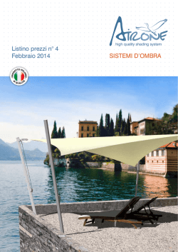 Download formato pdf - Airone | High quality shading system