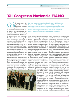 XII Congresso Nazionale FIAMO