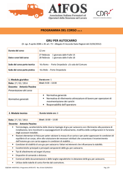 2_ Programma Gru autocarro