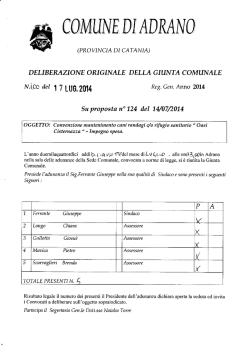 delgm.100 - Comune di Adrano