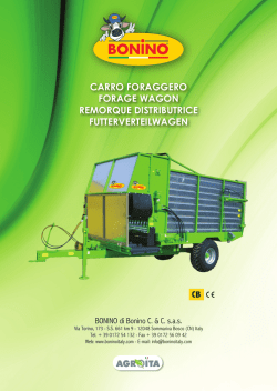 carro foraggero forage wagon remorque distributrice