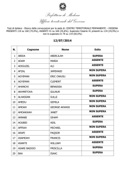 Prefettura di Modena - Rete CTP - Centro Territoriale Permanente