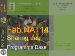 FabNAT 14 SharingLab